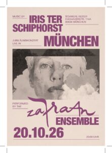 Jubiläumskonzert für Iris ter Schiphorst in München
